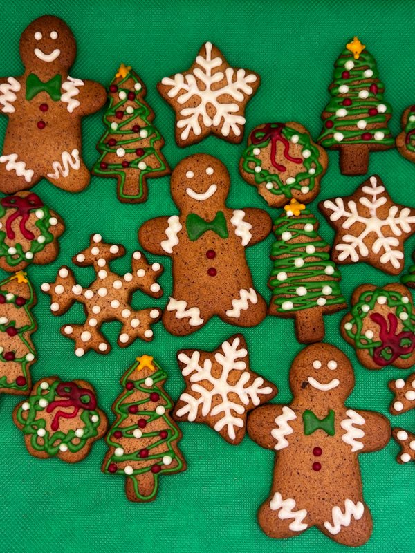 Gingerbread Floco de Neve Grande